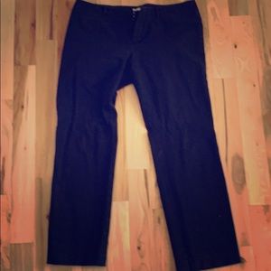 Gap black “True Straight” pants